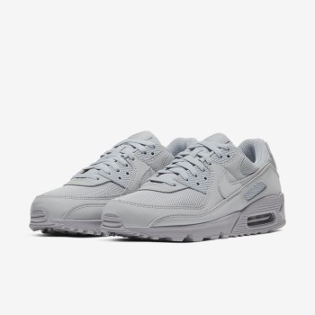 Nike Air Max 90 - Férfi Utcai Cipő - Fekete/Fekete/Fehér/Fekete